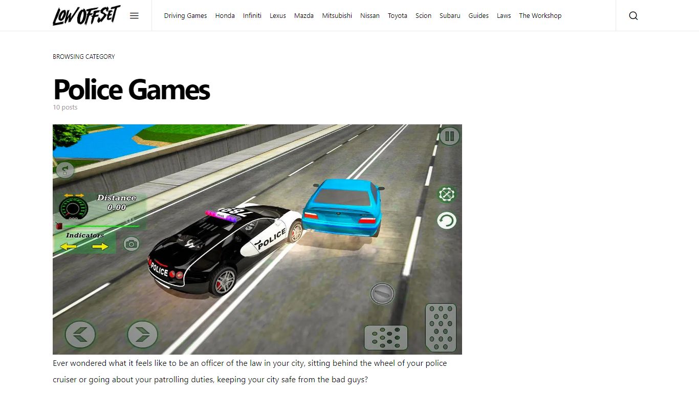 Online Police Games: Free & Unblocked | Low Offset